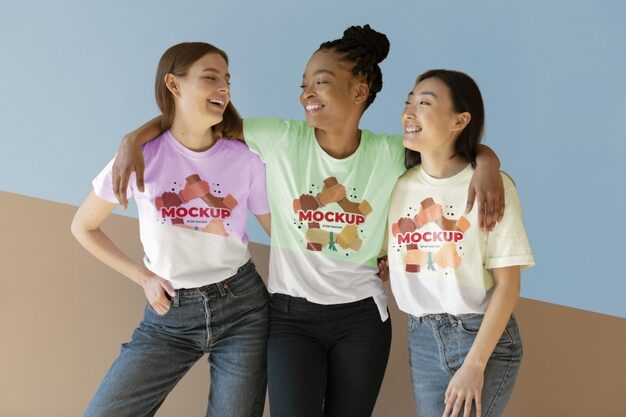 mock up shirt for brand